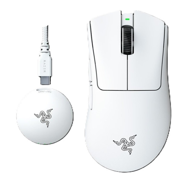 Мышь беспроводная игровая Razer DeathAdder V4 PRO White (RZ01