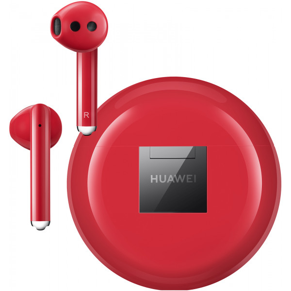 Фото - Наушники вкладыши беспроводные TWS Huawei FreeBuds 3 (CM-SHK) Red Edition