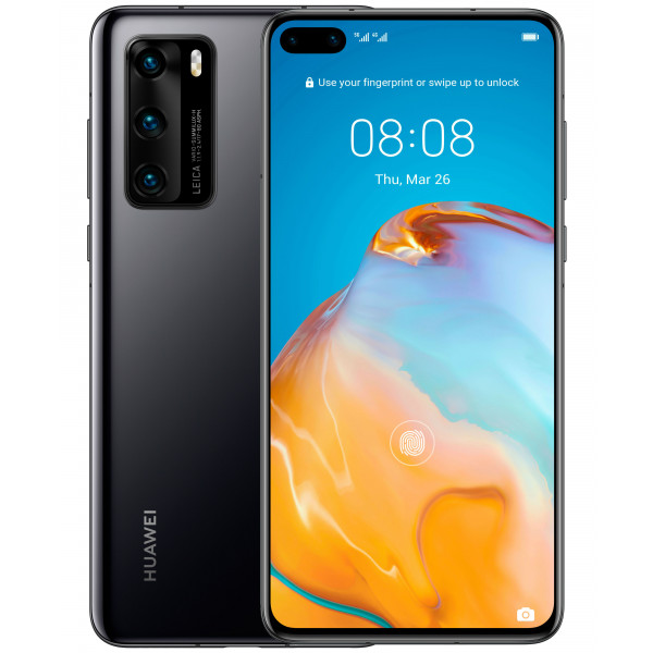 Фото - Смартфон Huawei P40 8/128Gb Black (51095EHY)