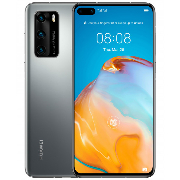 Фото - Смартфон Huawei P40 8/128Gb Silver Frost (51095CAA)