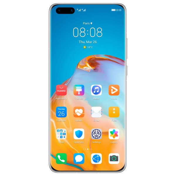 Фото - Смартфон Huawei P40 Pro 8/256Gb Silver Frost (51095CAL)