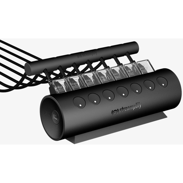 Фото - Хаб USB Streamplify HUB CTRL 7-RGB-EU-F Black (SPUH-HC71217.11)