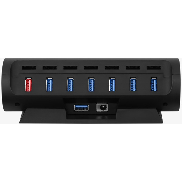 Фото - Хаб USB Streamplify HUB CTRL 7-RGB-EU-F Black (SPUH-HC71217.11)
