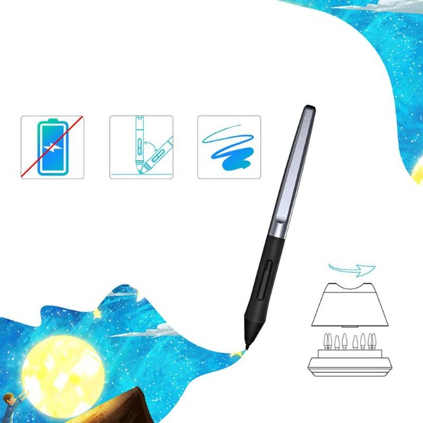 Фото - Графический планшет Huion HS610 + перчатка