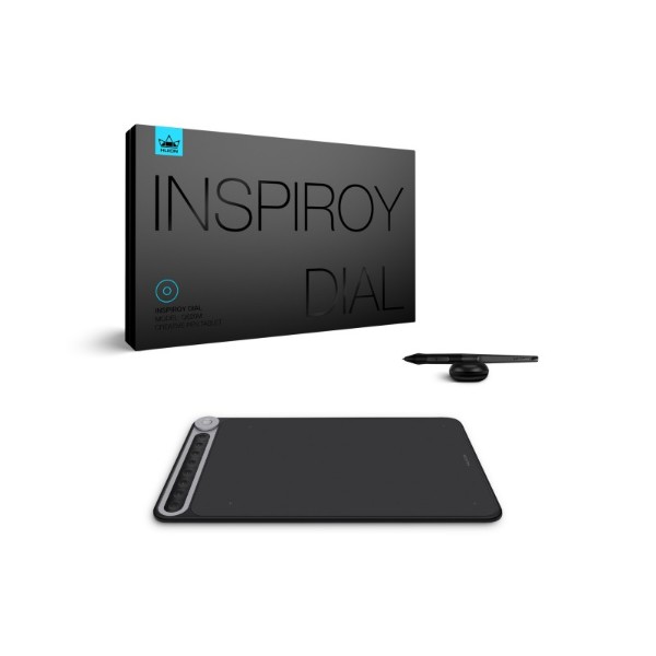Фото - Графический планшет Huion Inspiroy Dial Q620M + перчатка