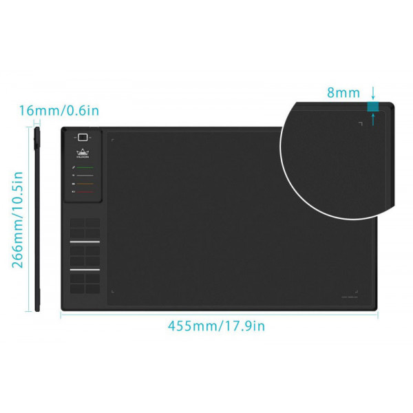 Фото - Графический планшет Huion WH1409 V2