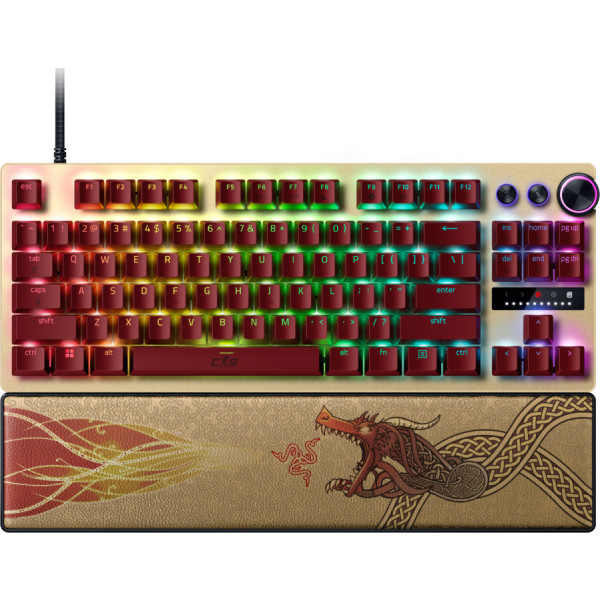 Фото - Клавиатура проводная игровая Razer Huntsman V3 PRO TKL (RZ03-04982100-R3M1)