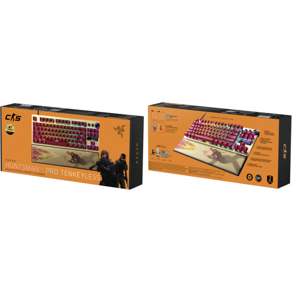 Фото - Клавиатура проводная игровая Razer Huntsman V3 PRO TKL (RZ03-04982100-R3M1)