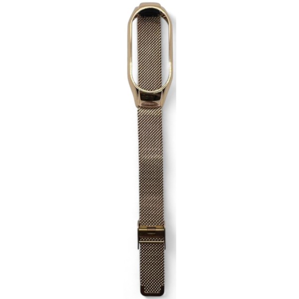 Фото - Ремешок для фитнес-браслета BeCover Metal for Xiaomi Mi Smart Band 9 Rose Gold (711981)