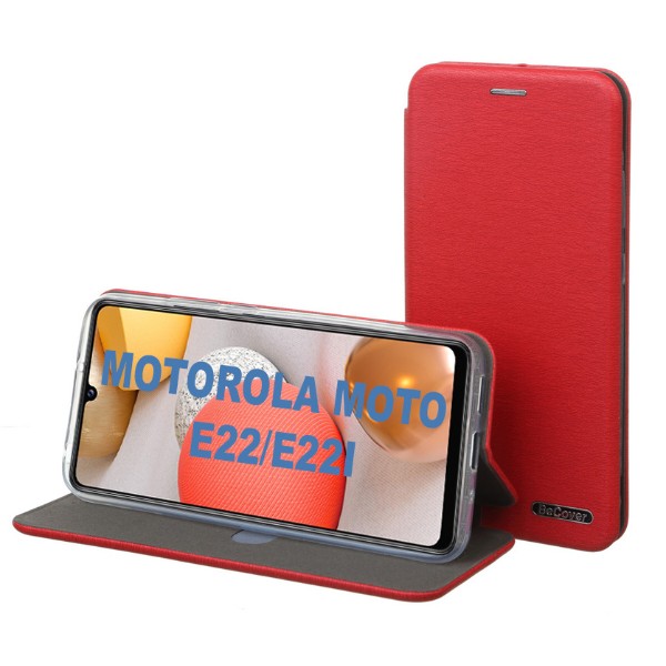 Фото - Чехол для смартфона BeCover Exclusive for Motorola Moto E22/E22i Burgundy Red (710241)