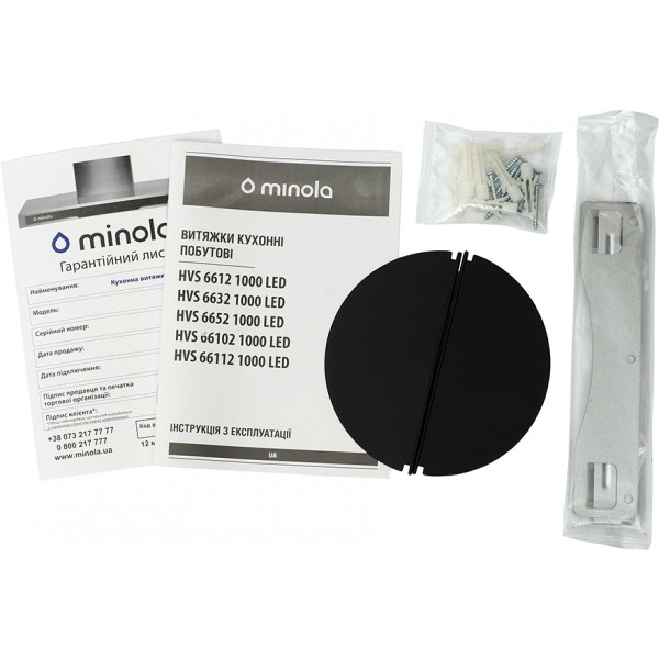 Фото - Вытяжка декоративная Minola HVS 66102 BL 1000 LED