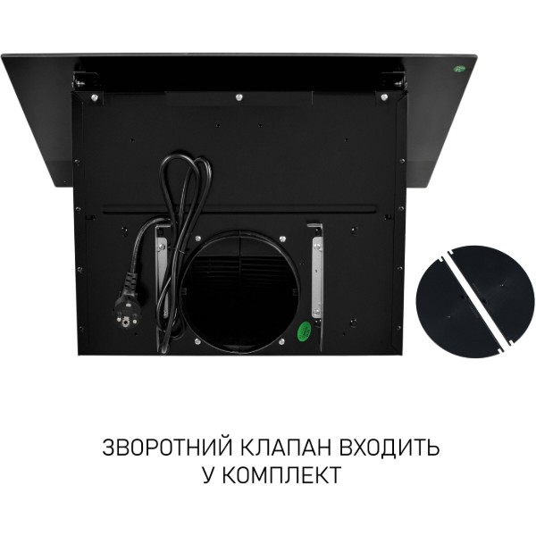 Фото - Витяжка декоративна Minola HVS 6812 BL 1200 LED