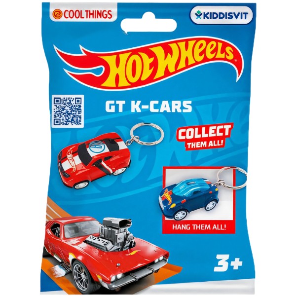 Фото - Ігрова фігурка-сюрприз Cool Things Hot Wheels - GT K машинка (HW056)