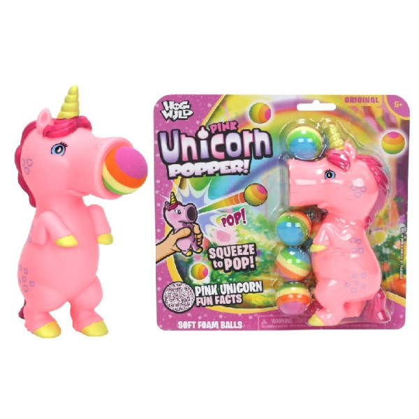 Фото - Антистрес іграшка HOGWILD Стріляюче звірятко Єдиноріг (HW54906)