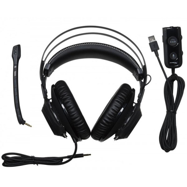 Фото - Гарнитура проводная игровая Kingston Cloud Revolver S Black (HX-HSCRS-GM/EM)