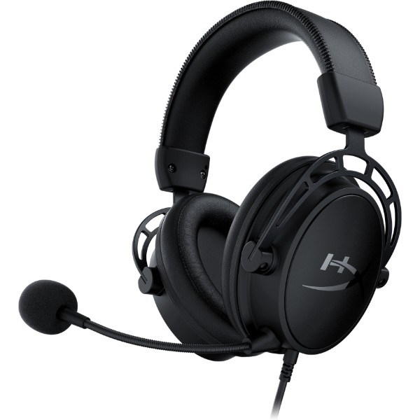 Фото - Гарнітура дротова ігрова HyperX Cloud Alpha Black (HX-HSCA-BK/WW)