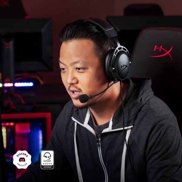Фото - Гарнітура дротова ігрова HyperX Cloud Alpha Black (HX-HSCA-BK/WW)
