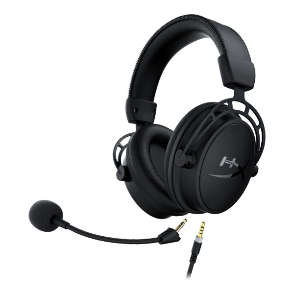 Фото - Гарнітура дротова ігрова HyperX Cloud Alpha Black (HX-HSCA-BK/WW)
