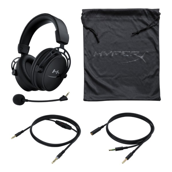 Фото - Гарнітура дротова ігрова HyperX Cloud Alpha Black (HX-HSCA-BK/WW)