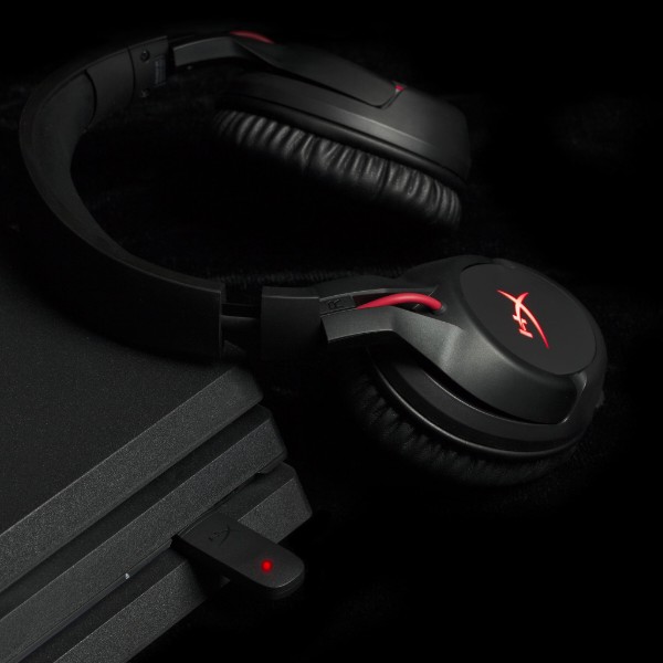 Фото - Гарнитура беспроводная игровая HyperX Cloud Flight Black (4P5L4AM)