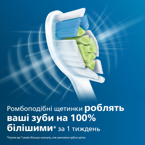Фото - Насадка для зубної щітки Philips Optimal White HX6062/10, 2 шт