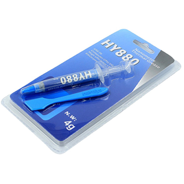 Фото - Термопаста Halnziye HY-880 4 г Grey + лопатка