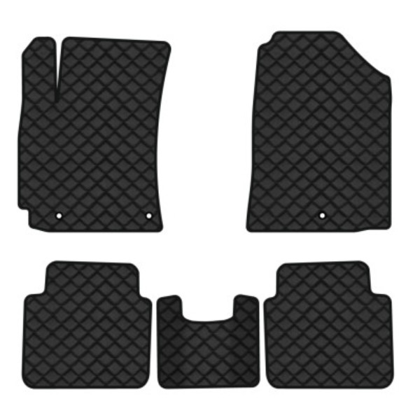 Фото - Коврики из экокожи в салон авто EVAtech ECO для Elantra (AD) (3 clips) Hyundai 2015-2020 6 поколение Sedan USA HY12404CV5KH3BBB