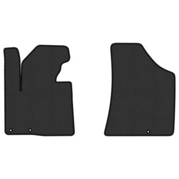 Фото - EVA килимки в салон авто передні EVAtech для Santa FE (CM) Restyling (Floor Gas Pedal) 5 seats (3 clips) Hyundai 2010-2012 2 покоління SUV EU HY13312AV2KD3RBB