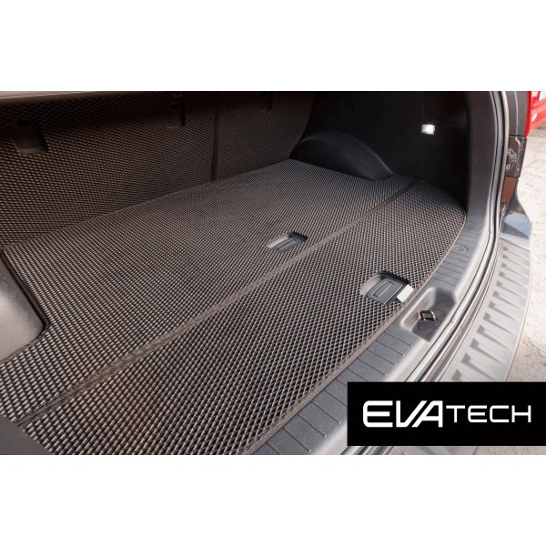 Фото - EVA коврик в багажник авто EVAtech для Santa FE (CM) Restyling (Floor Gas Pedal) 5 seats (3 clips) Hyundai 2010-2012 2 поколение SUV EU (HY13312BE2RBB)