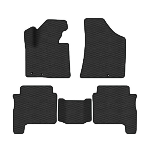 Фото - EVA килимки в салон авто EVAtech для Santa FE (CM) Restyling (Floor Gas Pedal) 5 seats Hyundai 2010-2012 2 покоління SUV USA HY13946CE5KD3RBB