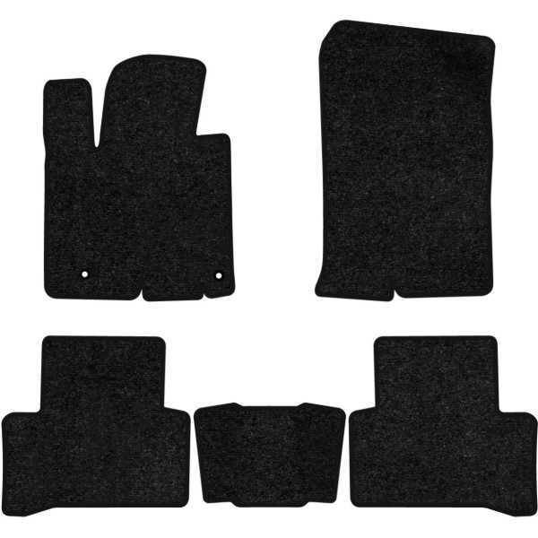 Фото - Коврики ворсовые в салон авто EVAtech Standard для Hyundai Tucson (NX4) (Short base) 2021 4 поколение SUV EU черный кант HY14415C5KH2VEB