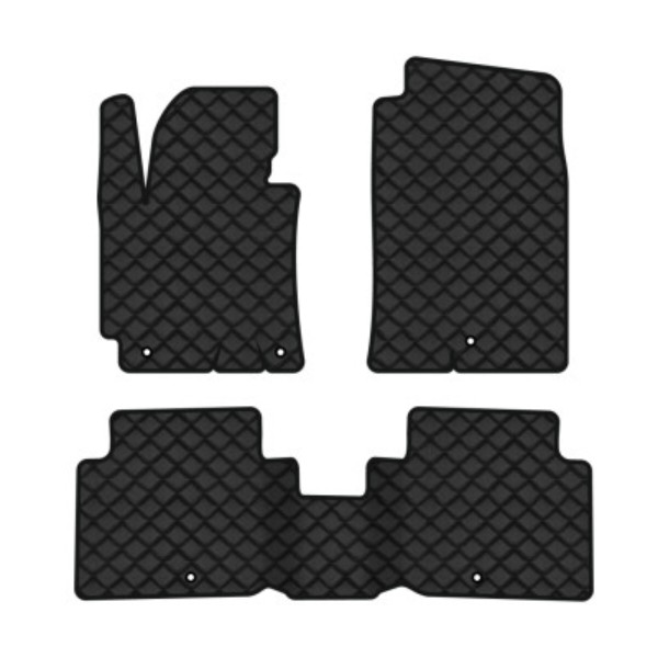 Фото - Коврики из экокожи в салон авто EVAtech ECO для Elantra (MD) (5 clips) Hyundai 2010-2015 5 поколение Sedan USA (HY14487Z3KH5BBB)