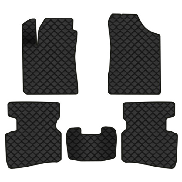 Фото - Килимки з екошкіри в салон авто EVAtech ECO для Terracan Hyundai 2001-2007 1 покоління SUV EU HY2957CB5BBB