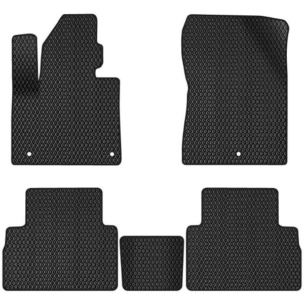 Фото - EVA коврики в салон авто EVAtech для Santa FE (TM) 7 seats Hyundai 2018-2020 4 поколение SUV Korea HY23822C5KH3RBB