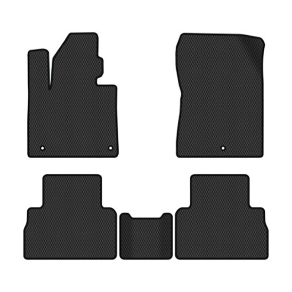 Фото - EVA коврики в салон авто EVAtech для Santa FE (TM) 7 seats Hyundai 2018-2020 4 поколение SUV EU HY2968C5KH3RBB