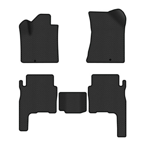 Фото - EVA килимки в салон авто EVAtech для Santa FE (CM) 7 seats Hyundai 2006-2010 2 покоління SUV EU HY32362CD5KD2RBB