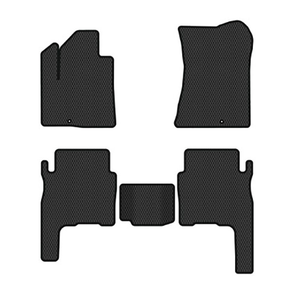 Фото - EVA килимки в салон авто EVAtech для Santa FE (CM) 7 seats Hyundai 2006-2010 2 покоління SUV EU HY32362C5KD2RBB