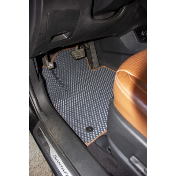 Фото - EVA коврики в салон авто EVAtech для Santa FE (DM) 5 seats Hyundai 2012-2017 3 поколение SUV EU HY3305CD5LA3RBB