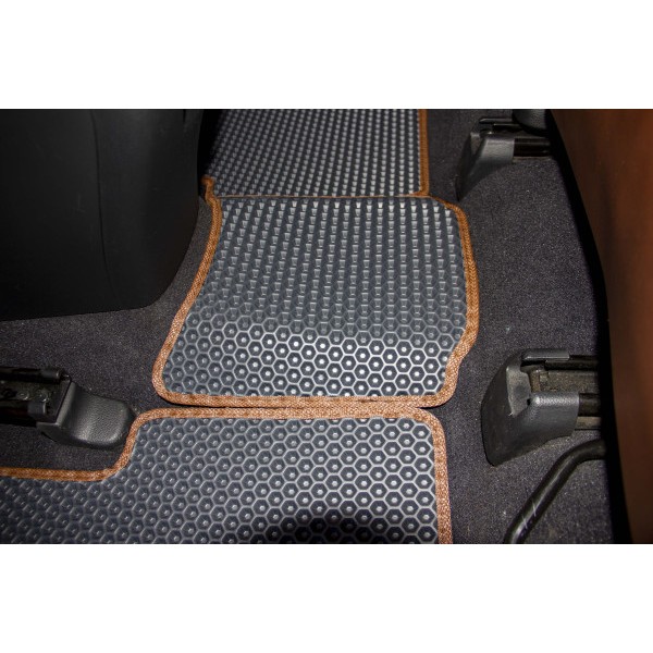 Фото - EVA коврики в салон авто EVAtech для Santa FE (DM) 5 seats Hyundai 2012-2017 3 поколение SUV EU HY3305C5LA3RBB
