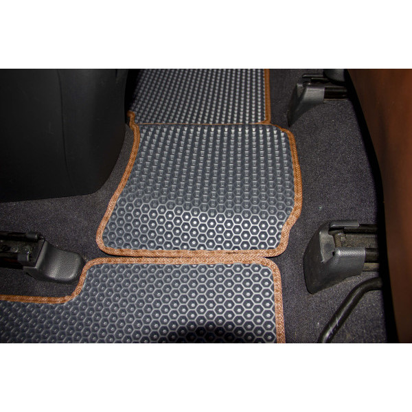 Фото - EVA коврики в салон авто EVAtech для Santa FE (DM) 5 seats Hyundai 2012-2017 3 поколение SUV EU HY3305CD5LA3RBB