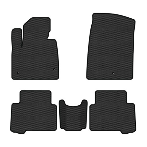 Фото - EVA коврики в салон авто EVAtech для Santa FE (DM) 5 seats Hyundai 2012-2017 3 поколение SUV EU HY3305C5LA3RBB