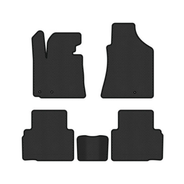 Фото - Коврики из экокожи в салон авто EVAtech ECO для ix35 (Tucson) Hyundai 2010-2015 1 поколение SUV EU (HY3315CV5LA3BBB)
