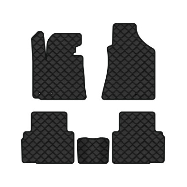 Фото - Коврики из экокожи в салон авто EVAtech ECO для ix35 (Tucson) Hyundai 2010-2015 1 поколение SUV EU (HY3315CV5LA3BBB)