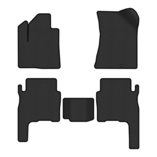 Фото - EVA коврики в салон авто EVAtech для Santa FE (CM) 5 seats Hyundai 2006-2010 2 поколение SUV EU HY33306C5KD2SGB