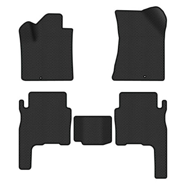 Фото - EVA коврики в салон авто EVAtech для Santa FE (CM) 5 seats Hyundai 2006-2010 2 поколение SUV EU HY33306CD5KD2SGB