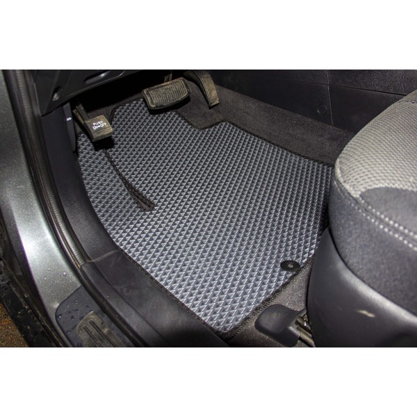 Фото - Килимки з екошкіри в салон авто EVAtech ECO для Santa FE (CM) 5 seats Hyundai 2006-2010 2 покоління SUV EU HY33306CV5KD2BBB