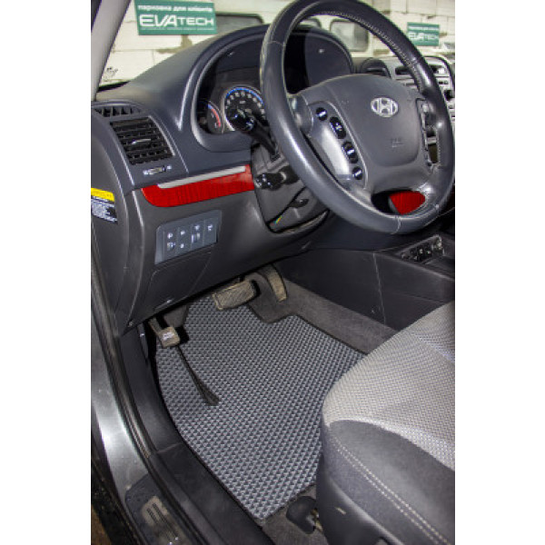 Фото - EVA коврики в салон авто передние EVAtech для Santa FE (CM) 5 seats Hyundai 2006-2010 2 поколение SUV EU HY33306A2KD2SBB
