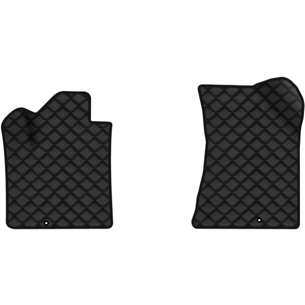 Фото - Килимки з екошкіри в салон авто передні EVAtech ECO для Santa FE (CM) 5 seats Hyundai 2006-2010 2 покоління SUV EU (HY33306AD2KD2BBB)