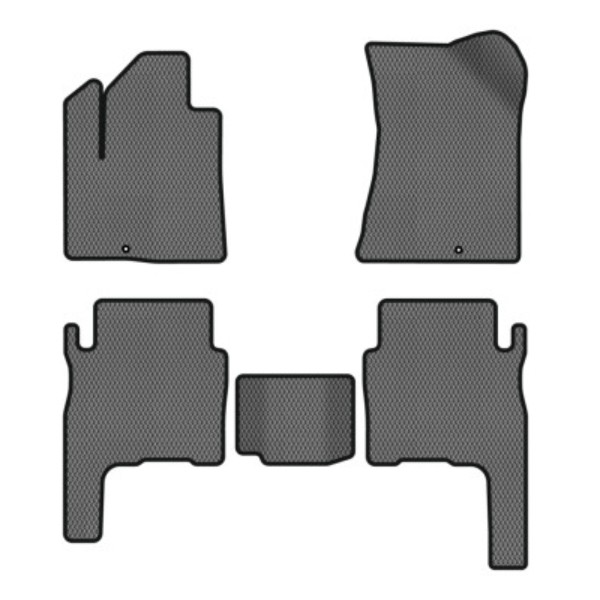Фото - EVA коврики в салон авто EVAtech для Santa FE (CM) 5 seats Hyundai 2006-2010 2 поколение SUV EU HY33306C5KD2RGB