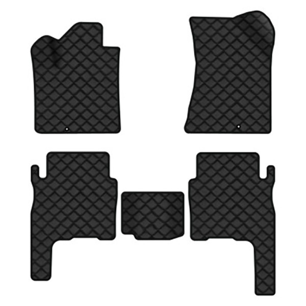 Фото - Килимки з екошкіри в салон авто EVAtech ECO для Santa FE (CM) 5 seats Hyundai 2006-2010 2 покоління SUV EU HY33306CD5KD2BBB